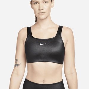 Nike Dri Fit Swoosh Sports Bra NWT Large